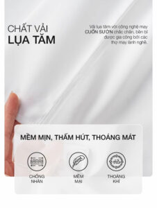 Áo sơ mi nam form rộng vải lụa tăm